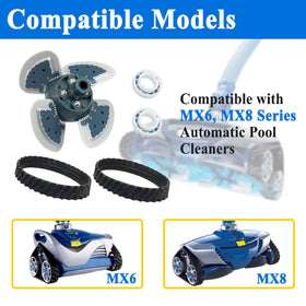 Zeiboat replacement parts set for MX6 and MX8 pool cleaners