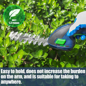 Zeite 7.2V compact cordless design for easy reach.