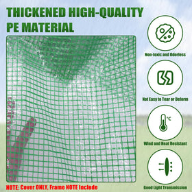Zejoot easy-install greenhouse cover for any gardener.