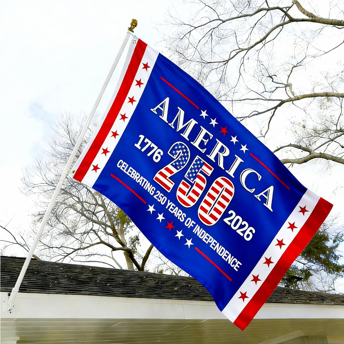 ZEKVY USA flag 2x3 size ideal for homes and offices.