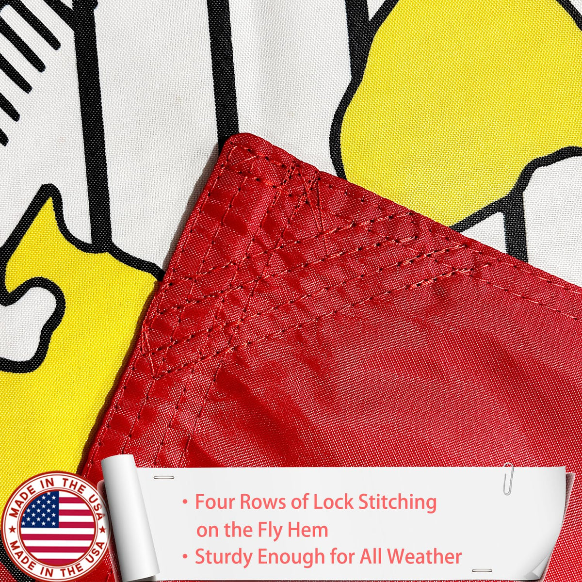 ZEKVY USMC flag outdoor-ready design withstands weather