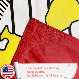 ZEKVY USMC flag outdoor-ready design withstands weather