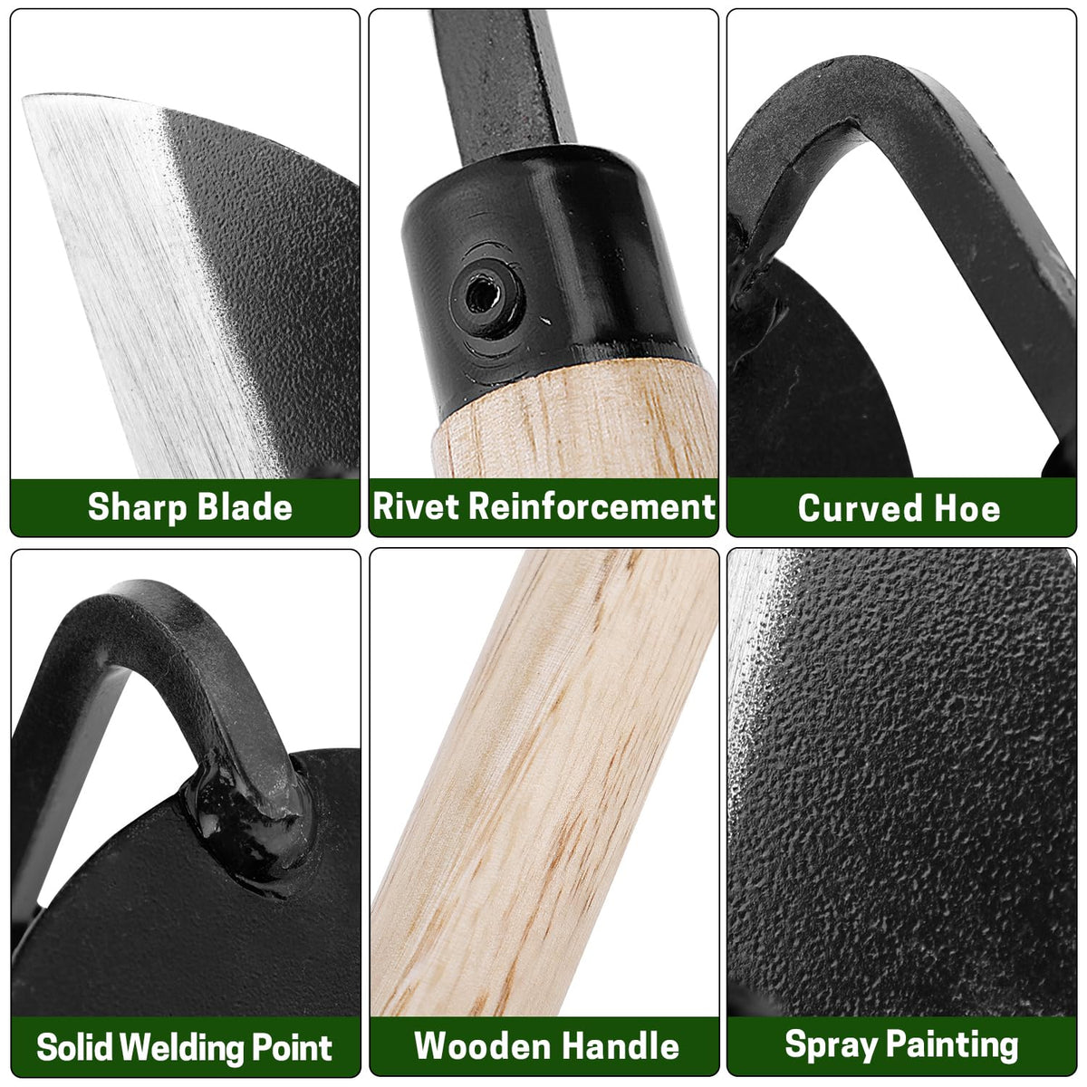 ZELARMAN 45N carbon steel blade designed for durability and long-lasting performance.