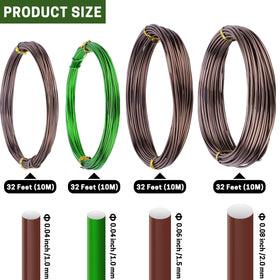 ZELARMAN bonsai wire 1.0mm diameter ideal for delicate branch shaping