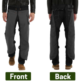 ZELARMAN front-protection chaps shield the front legs during heavy tasks.