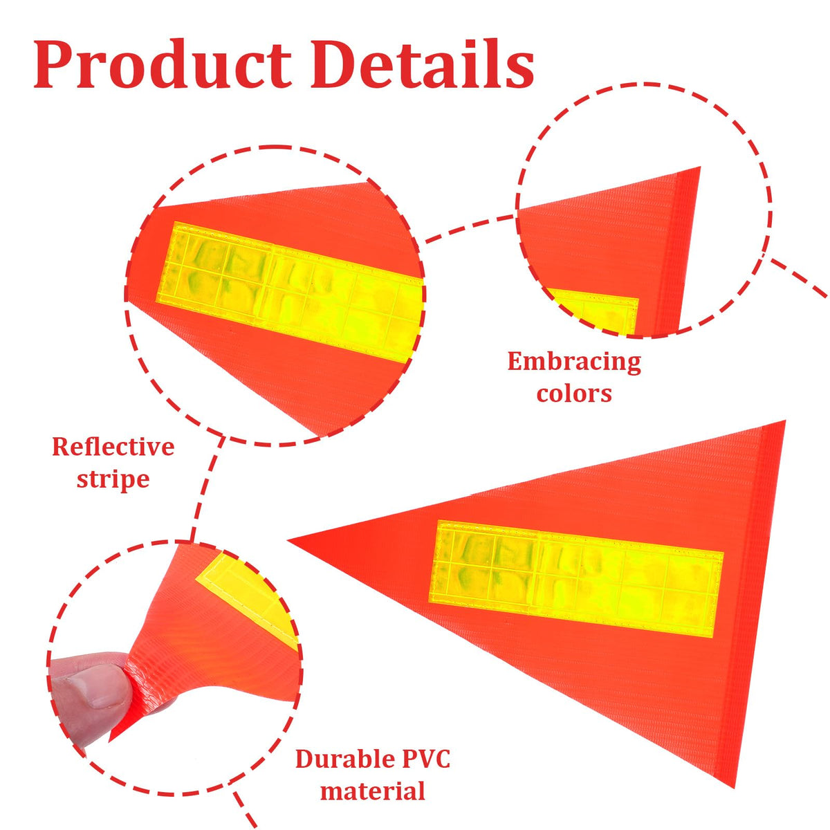 Zelphvt flag attachment for 6mm poles on bikes.