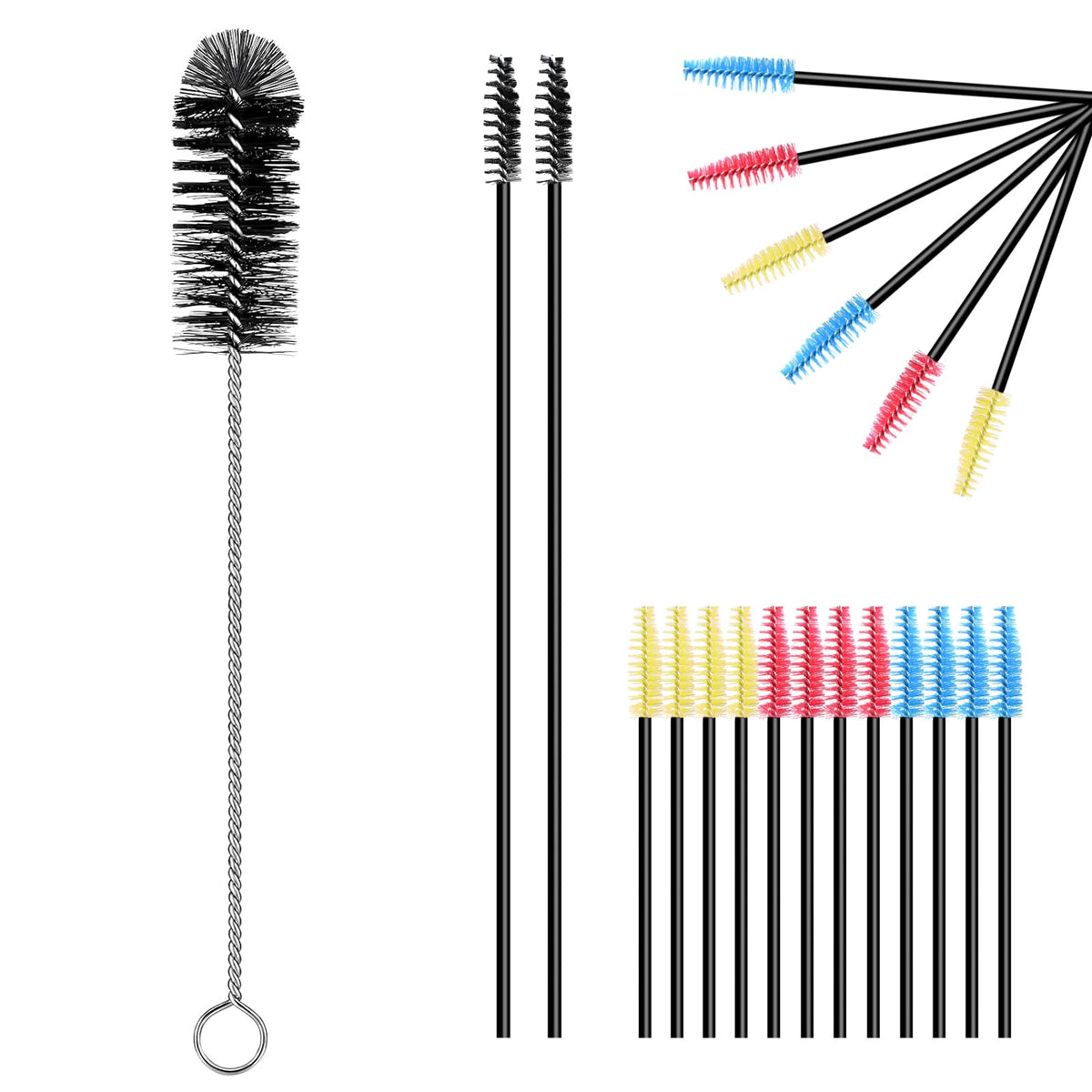 Zelpont hummingbird feeder cleaning brushes set for thorough bottle care