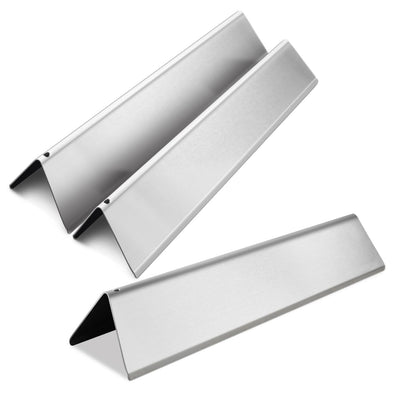 Zemibi Flavorizer Bar replacement front view for Weber Spirit 200 Series ensures precise fit.