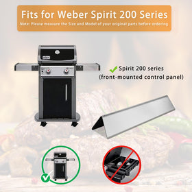Zemibi Flavorizer Bar replacement for Weber Spirit E210/S210 fit helps compatibility.