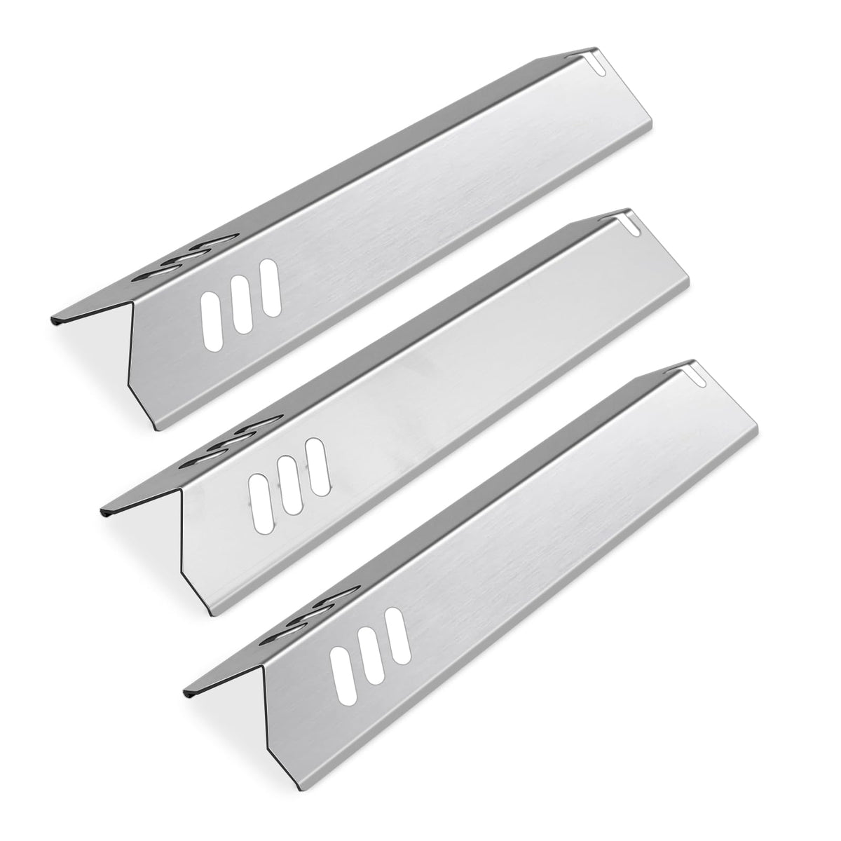 Zemibi heat plate 3-pack for durable Uniflame replacement and even heat distribution.