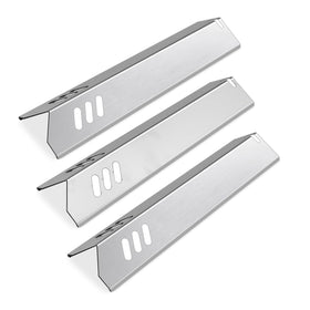 Zemibi heat plate 3-pack for durable Uniflame replacement and even heat distribution.