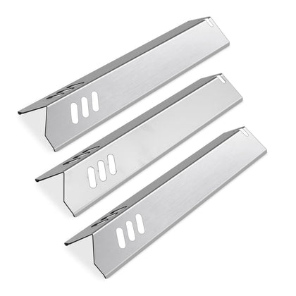 Zemibi heat plate 3-pack for durable Uniflame replacement and even heat distribution.
