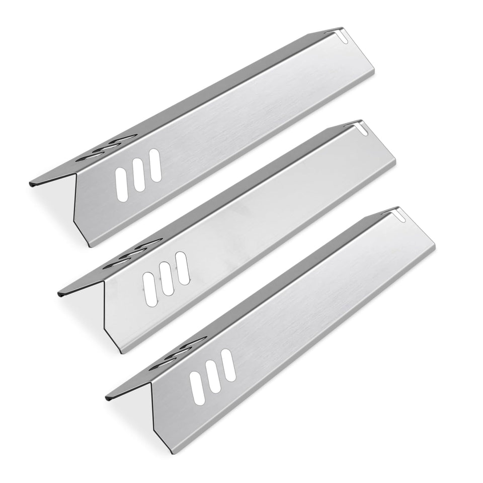 Zemibi heat plate 3-pack for durable Uniflame replacement and even heat distribution.