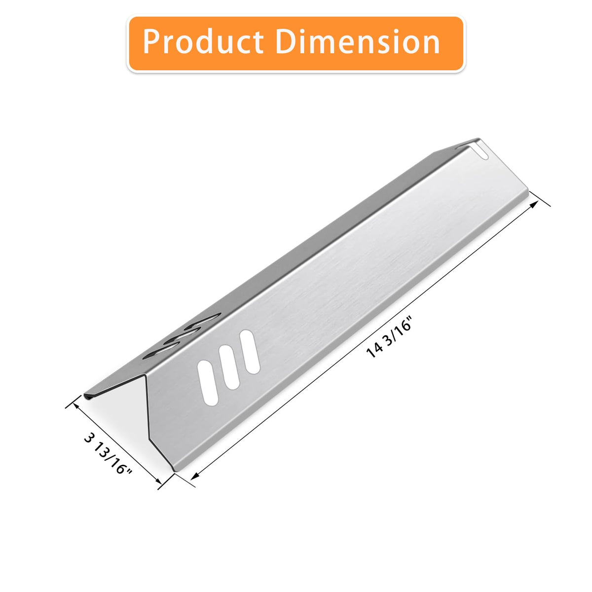 Zemibi heat plate compatible with Uniflame grills ensures precise fit.
