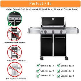 Zemibi Weber Genesis 300-series fit ensures a precise replacement.