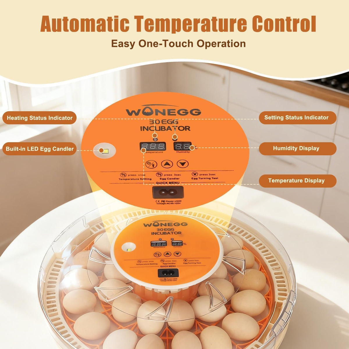 ZEMIRO CHARGE Serie II control panel and display for precise monitoring.