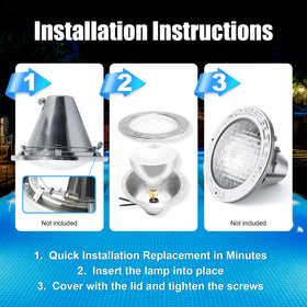 Zenhagu 500W R40 durable quartz glass with reflective surface