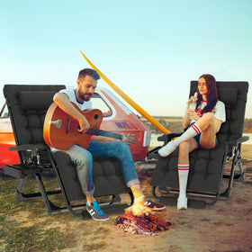 ZENPETIO Zero Gravity Chair footrest extended for fatigue relief during lounging