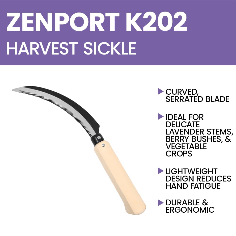 Zenport K202 Field Weeding Tool for precise weed removal