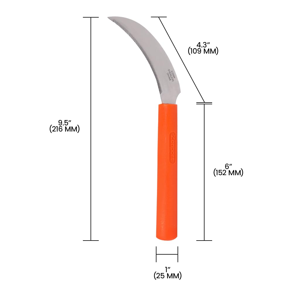 Zenport K206P tool for harvesting flowers and vegetables in limited spaces