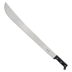 Zenport MP24 machete with sheath and carbon steel blade for heavy brush clearing