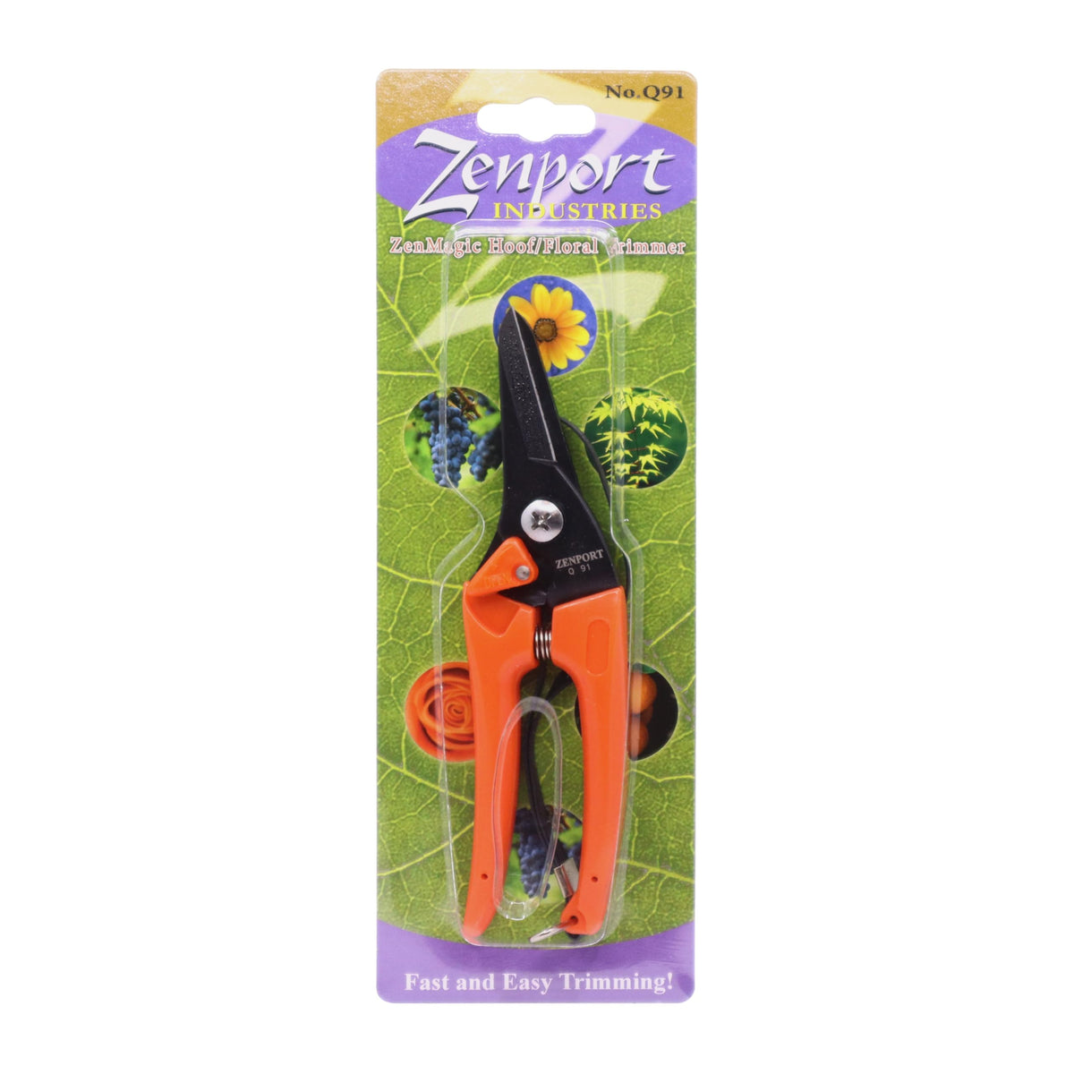 Zenport Q91 alpaca nail trim shears support tidy, efficient nail maintenance.