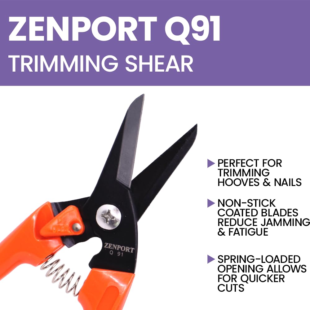 Zenport Q91 floral stems trimming captures clean, precise edge results.