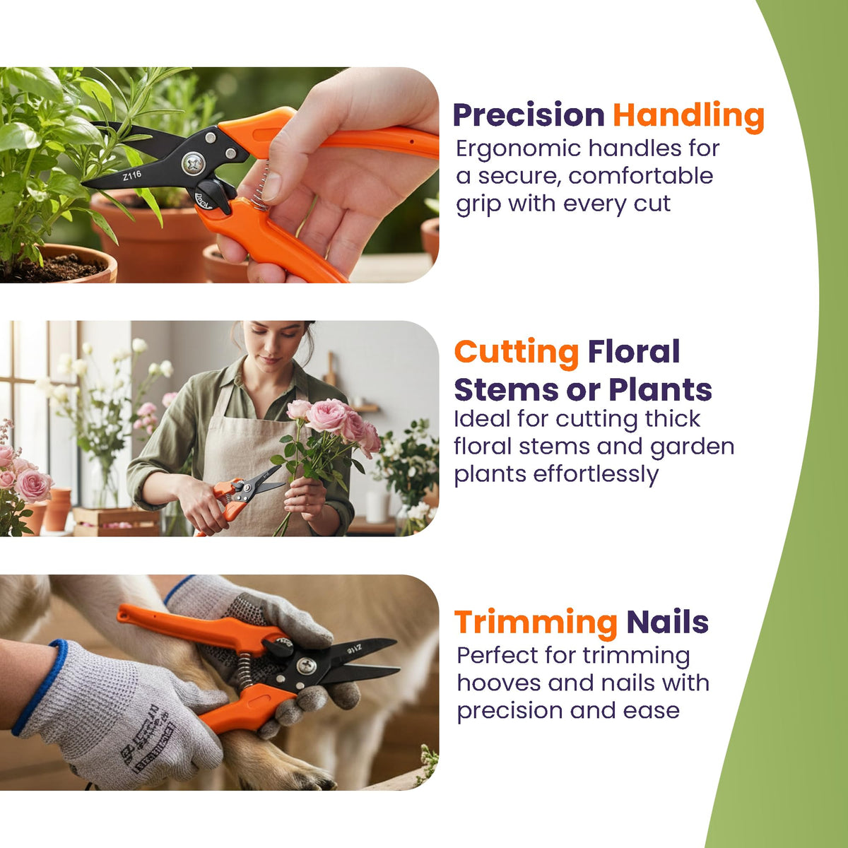 Zenport Z116 durable daily-use pruner designed for busy environments.