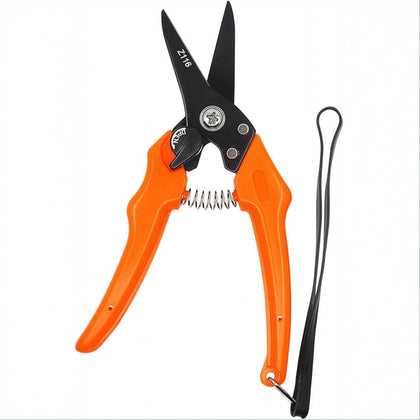 Zenport Z116 hoof and floral trimming shear with non-stick blades for cleaner cuts.