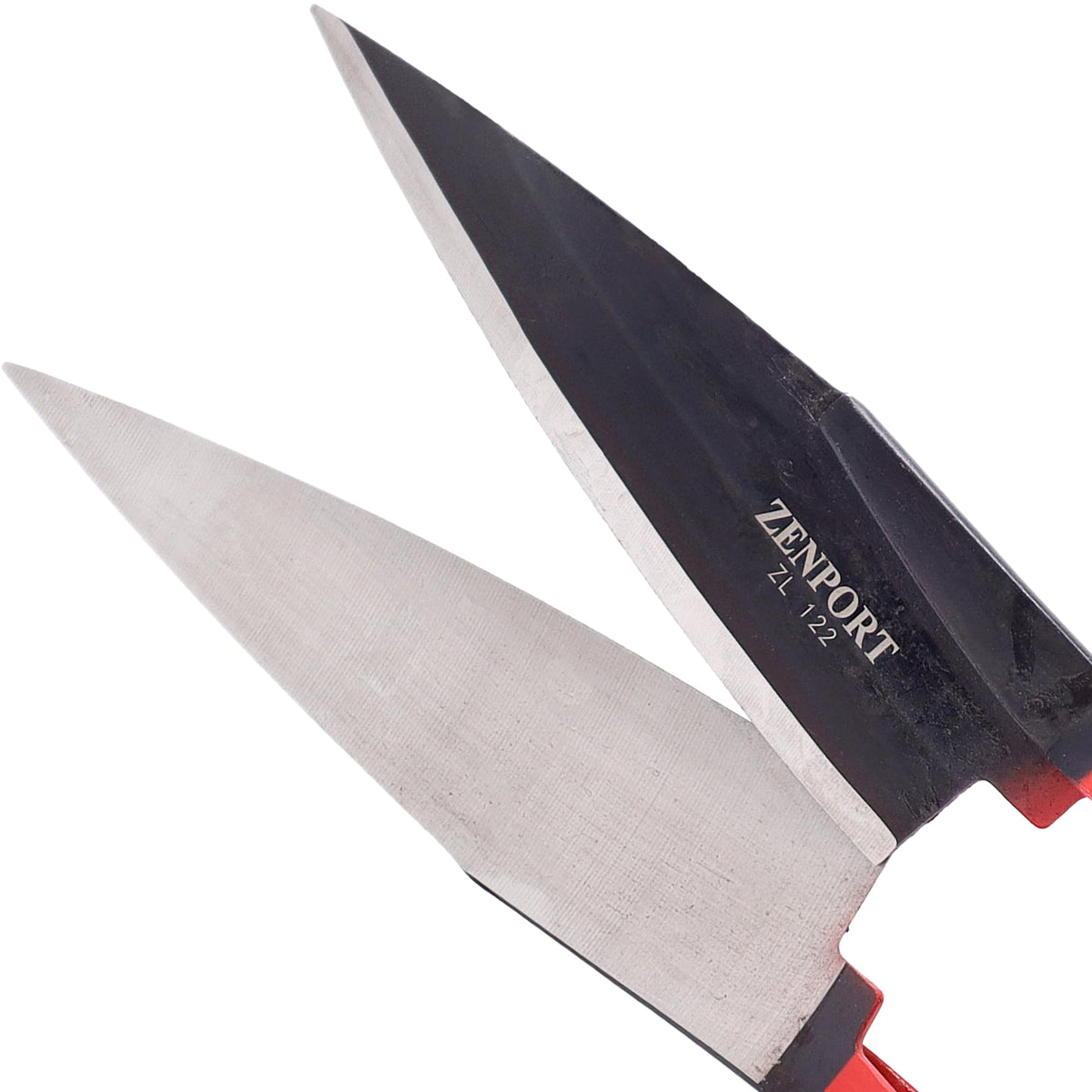 Zenport ZL122 spring-loaded mechanism reopens blades to reduce fatigue