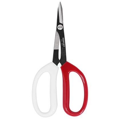 Zenport ZS105 Deluxe Scissors blade close-up for precise gardening cuts