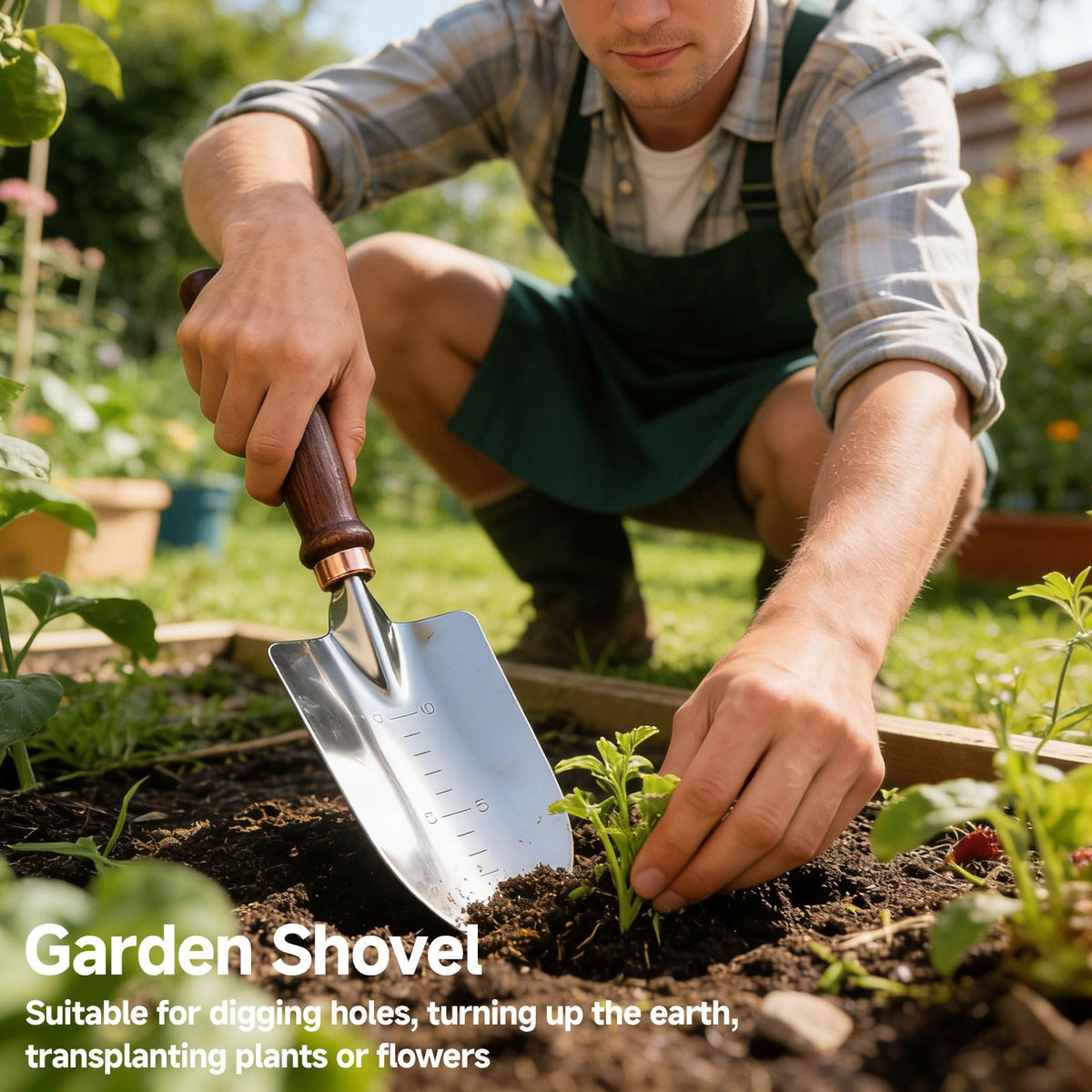 Zenrok wooden handles provide ergonomic comfort during extended gardening sessions.