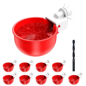 ZenxyHoC chicken waterer cups kit-unboxing demonstrates easy DIY install