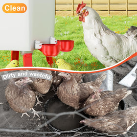 ZenxyHoC heavy-duty composite cups withstand pecking and weather.