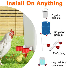 ZenxyHoC leak-proof silicone gasket keeps coop dry.