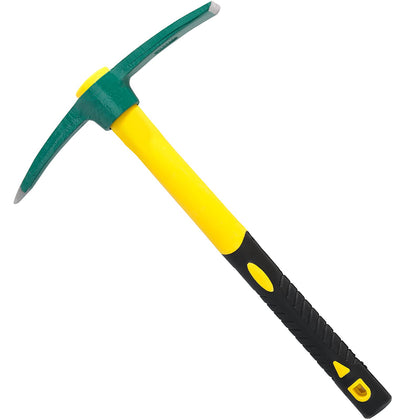 ZEONHEI pick mattock hoe with forged head for durable digging