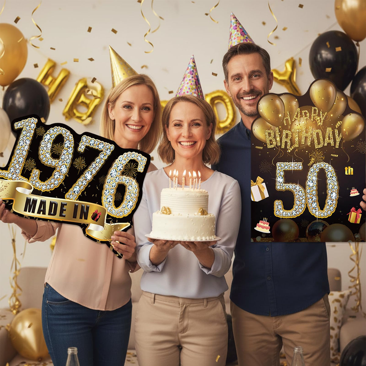Zeptrix Weatherproof Outdoor Sign withstands rain and sun for parties