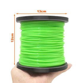 Zeqeey spool-loaded trimmer line, easy loading and storage.