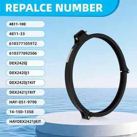 Zermoo DEX2421JKIT nut and bolt ensures easy, tool-free installation.