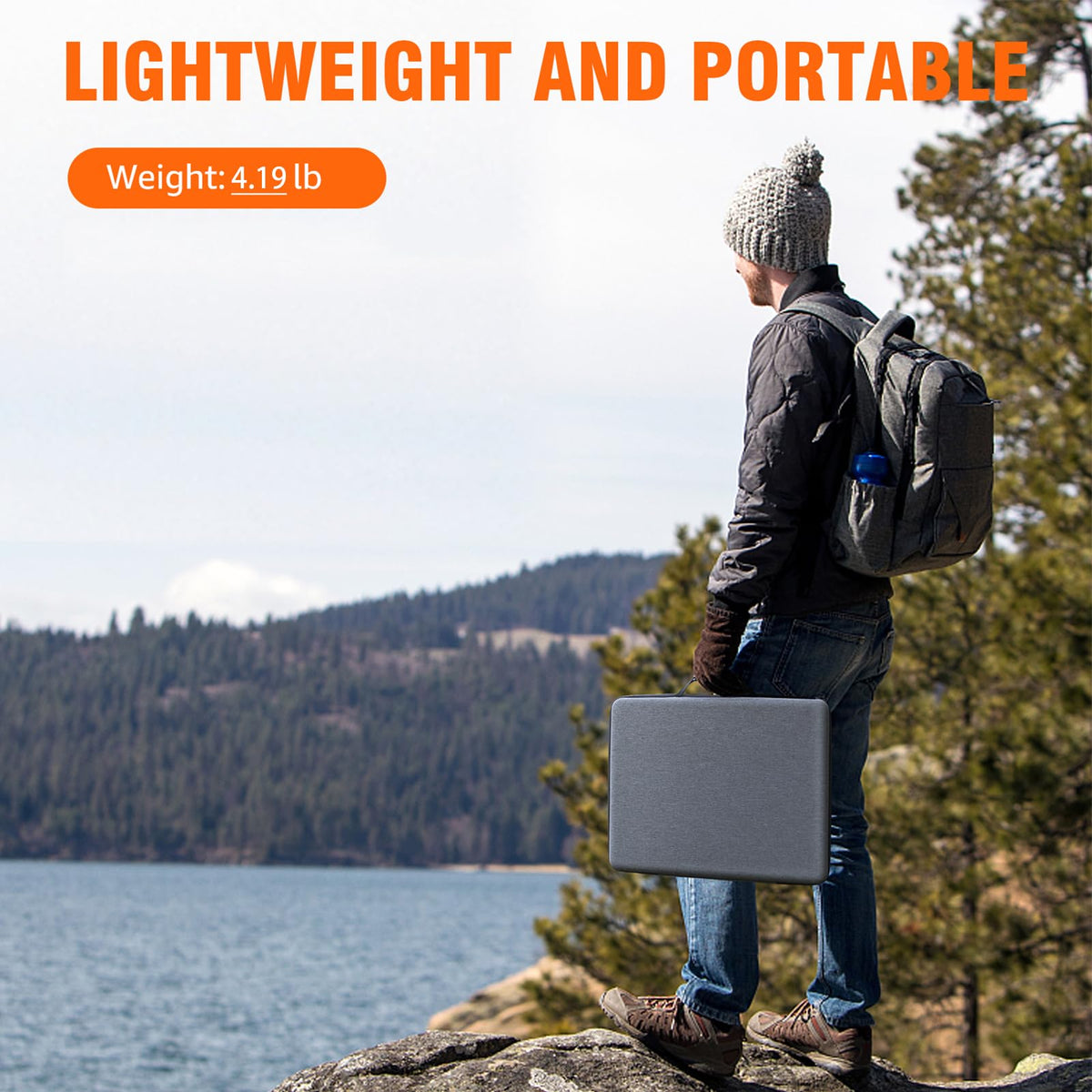 ZeroKor panel surface is IP65 waterproof for rugged outdoor use.