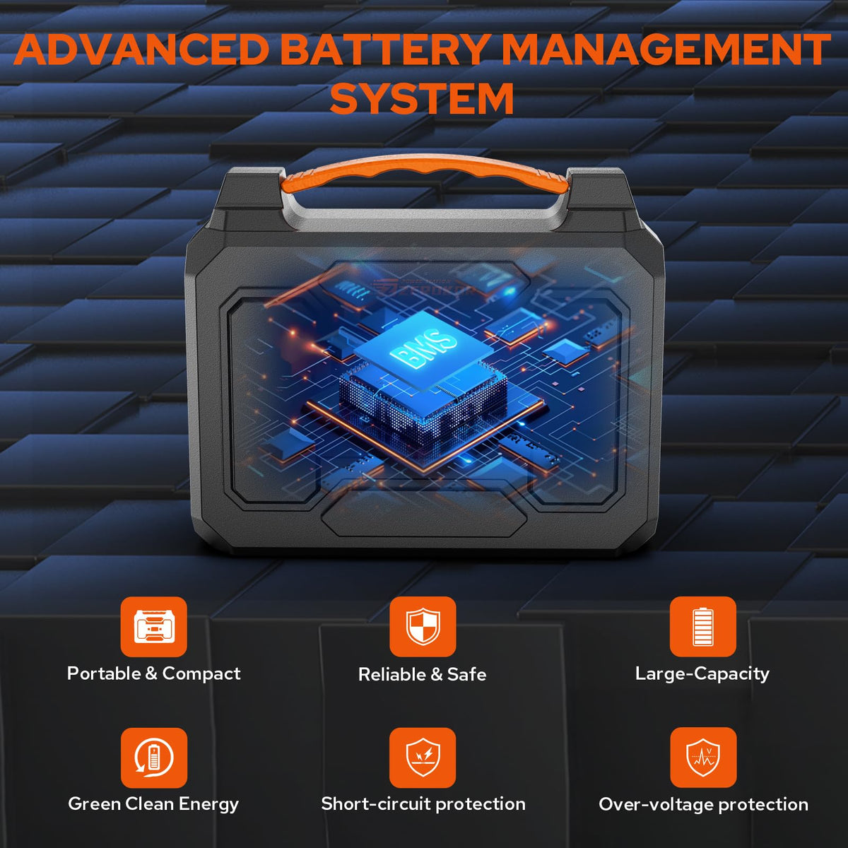 ZeroKor built in BMS protection against short circuits and overheating