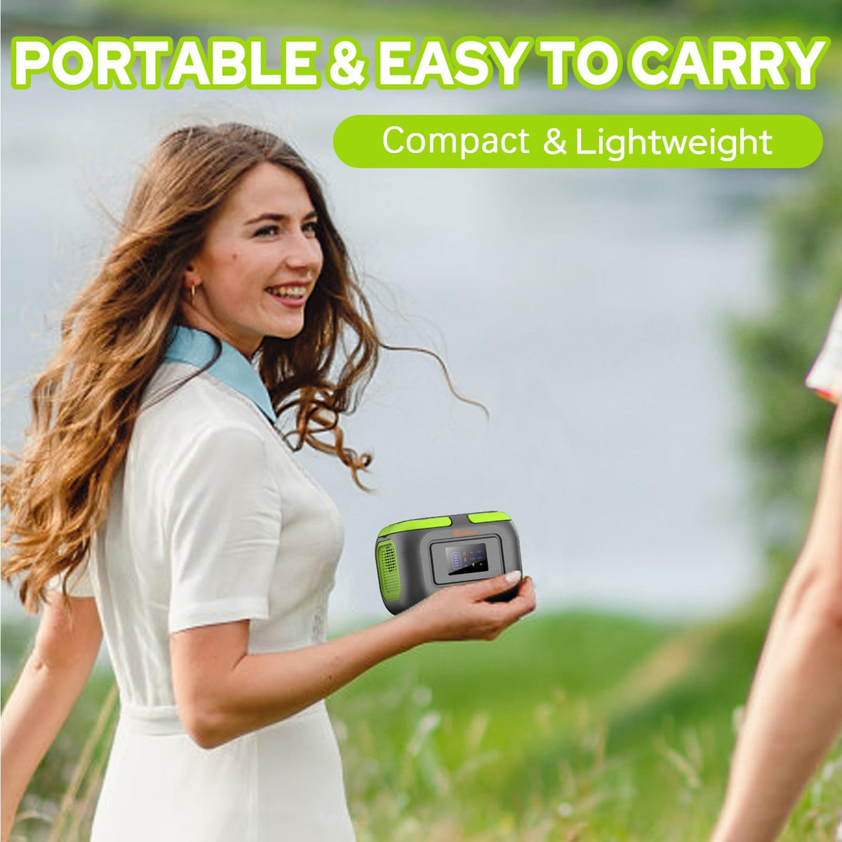 ZeroKor unit with USB-C and USB-A ports for fast charging on the go.