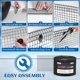ZeroPone air-and-water-permeable mesh maintains ventilation and deters critters