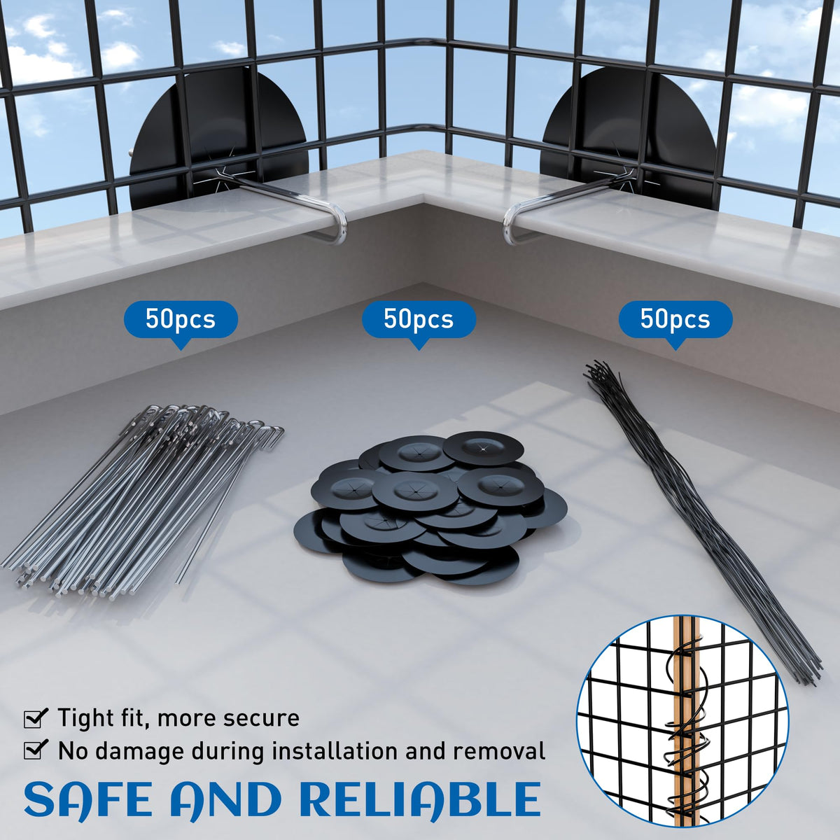 ZeroPone critter guard roll blocks squirrels and birds around roof edges