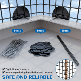 ZeroPone critter guard roll blocks squirrels and birds around roof edges