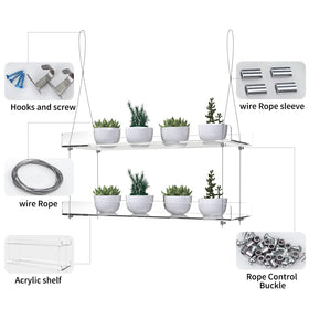 ZerzSemp space-saving design keeps pots neatly displayed by the window