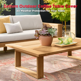 Zettum all weather protection for outdoor coffee tables