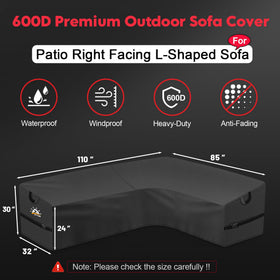 Zettum outdoor cover fabric texture close-up highlights 600D material.