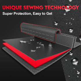 Zettum tractor cover protecting from dust and sun during storage