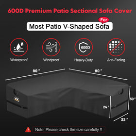 Zettum waterproof 600D oxford fabric closeup shows durable, weather-ready protection for outdoor sofas